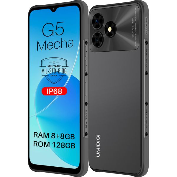 Мобильный телефон UMIDIGI G5 Mecha (RP08) 8/128Gb Gray