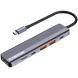 USB-хаб CANYON DS-17 Сірий (CNS-TDS17) CNS-TDS17 фото