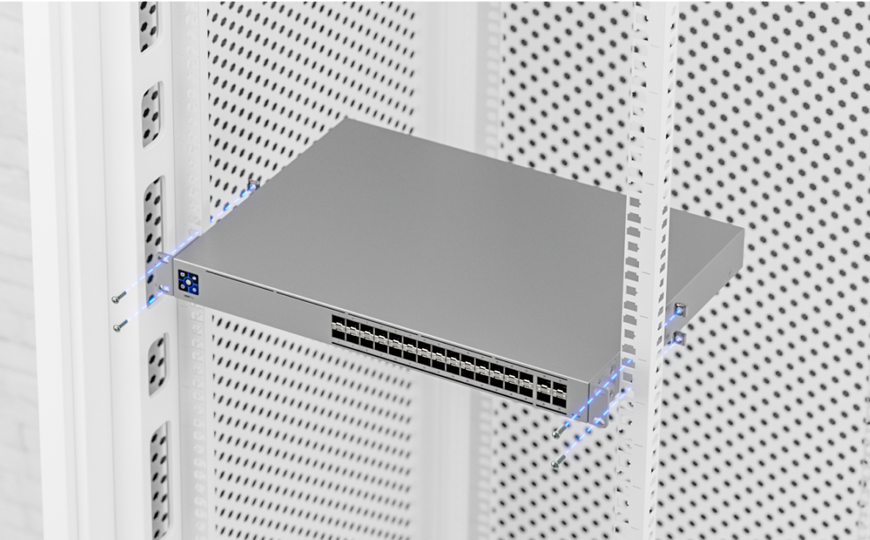 Агрегационный коммутатор Ubiquiti UniFi Switch Pro Aggregation 28&times;10G SFP+, 4&times;25G SFP28 L3 (USW-PRO-AGGREGATION-EU)