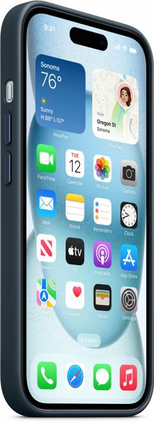 Панель Apple MagSafe FineWoven Case для Apple iPhone 15 Pacific Blue (MT3G3ZM/A)