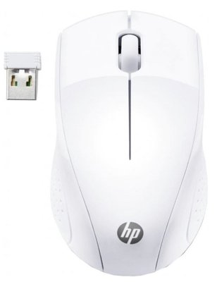 Миша HP 220 Wireless Mouse Snow White (7KX12AA) - Suricom