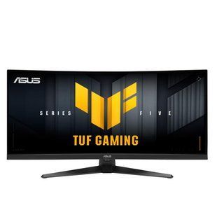 Монітор ASUS 34&Prime; TUF Gaming VG34WQ5A 2&times;HDMI, 2&times;DP, 2&times;USB, динаміки, VA, 3440&times;1440, 21:9, 200 Гц, 0,5 мс, 95% DCI-P3, вигнутий (90LM0CP1-B01171)