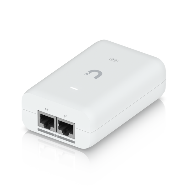 Адаптер PoE+ Ubiquiti UACC-PoE+-2.5G 30 Вт з мультигігабітним LAN для UniFi (UACC-POEPLUS-2.5G-EU)