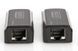 Удлинитель DIGITUS mini HDMI extender over UTP 50m, USB powered, черный DS-55203 фото