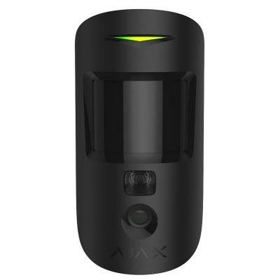 Датчик движения с камерой Ajax MotionCam, PhOD, беспроводной, Jeweller, Черный (000027928)