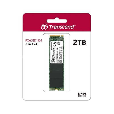 Накопичувач SSD Transcend M.2 2TB PCIe 3.0 MTE110 TS2TMTE110S