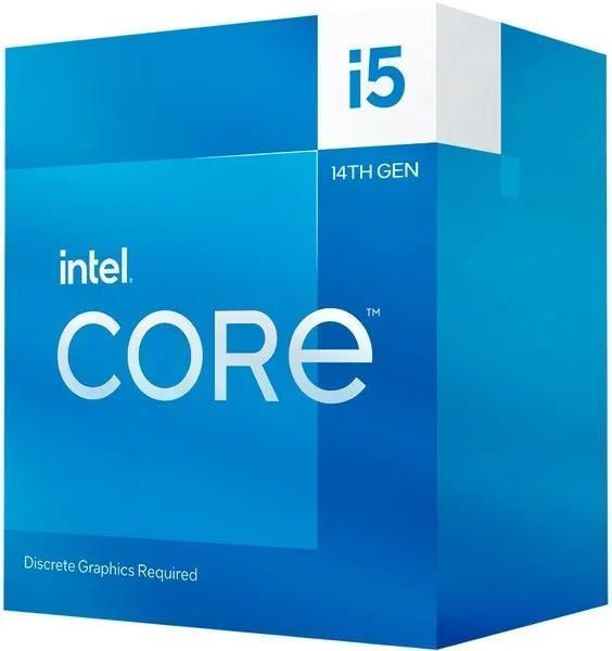 Центральний процесор Intel Core i5-14400F 10C/16T 2.5GHz 20Mb LGA1700 65W w/o graphics Box (BX8071514400F)