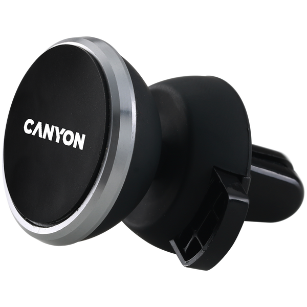 Магнитный автодержатель CANYON CH-4 Черный (CNE-CCHM4), Черный