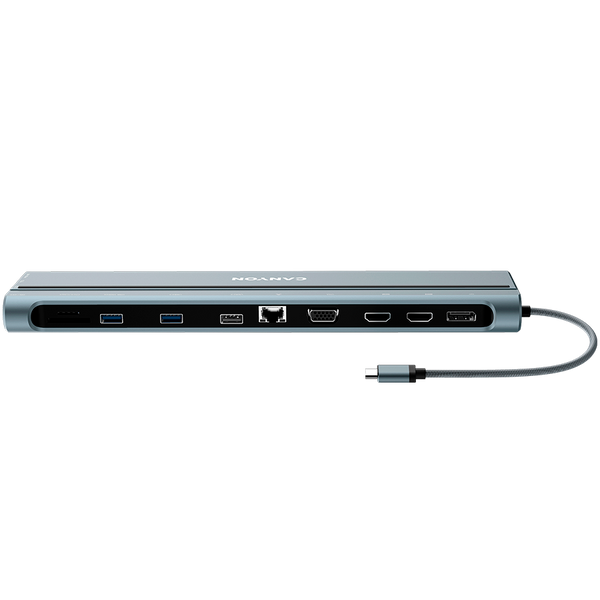 USB-хаб CANYON DS-90 Темно-серый (CNS-HDS90), Тёмно-серый