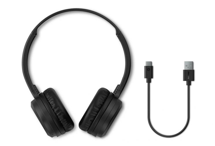 Наушники Philips TAH1108 On-ear SBC Wireless Mic Black (TAH1108BK/00)