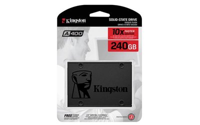 Накопичувач SSD Kingston 2.5" 240GB SATA A400 (A400S37/240G) - Suricom