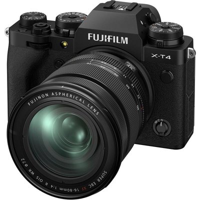 Фотоапарат Fujifilm X-T4 + XF 16-80 F4 Kit Black (16651136)