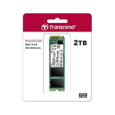 Накопичувач SSD Transcend M.2 2TB PCIe 3.0 MTE220S TS2TMTE220S