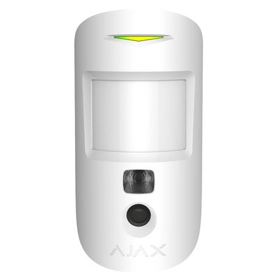 Беспроводной датчик движения с фотофиксацией Ajax MotionCam Белый (000015711)