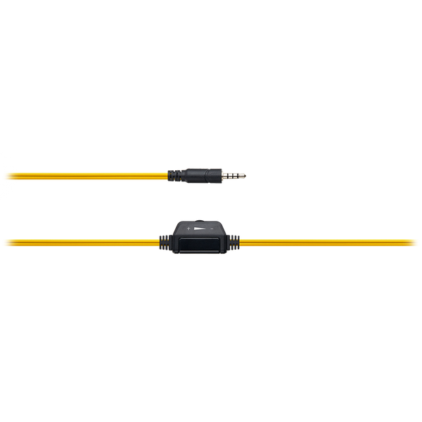 Проводная гарнитура CANYON HSC-1 Чёрно-жёлтый (CNS-CHSC1BY), Черный