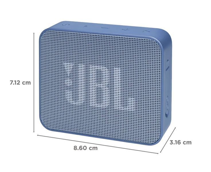 Портативна колонка JBL GO Essential 2 синя (JBLGOES2BLUEU), Синій