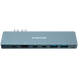 USB-хаб CANYON DS-8 Темно-сірий (CNS-TDS08DG) CNS-TDS08DG фото
