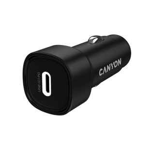 Автомобильное зарядное устройство CANYON OnDrive 30 Чорний (CNE-CCABR2C), Черный