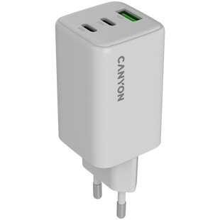 Зарядний пристрій CANYON CU65ACC Білий (CNS-CUW65ACC)