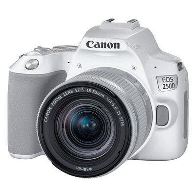 Фотоапарат Canon EOS 250D kit 18-55 IS STM White (3458C003) - Suricom