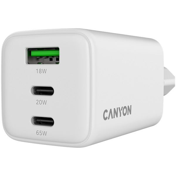 Зарядное устройство CANYON CU65ACC Белый (CNS-CUW65ACC)
