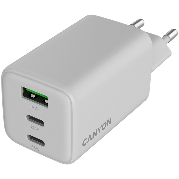 Зарядное устройство CANYON CU65ACC Белый (CNS-CUW65ACC)