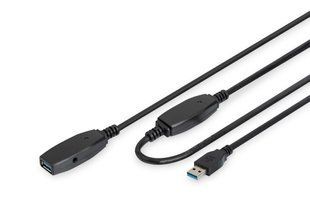 Дата кабель Digitus USB 3.0 AM/AF 10.0m Active Cable Digitus (DA-73105)