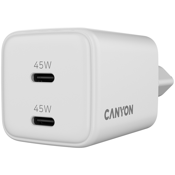 Зарядное устройство CANYON CU45CC Белый (CNS-CUW45CC)