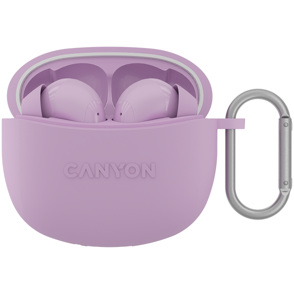 TWS-навушники CANYON TWS-5 Фіолетовий (CNS-TWS5PU), Фіолетовий