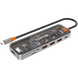 USB-хаб CANYON DS-13 Темно-сірий (CNS-TDS13) CNS-TDS13 фото